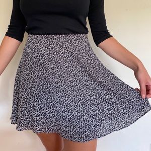 Socialite Floral Skater Skirt